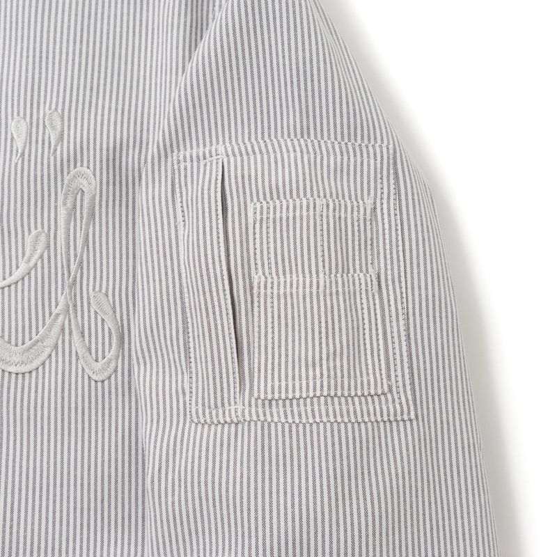 BU STRIPE L/S SHIRT