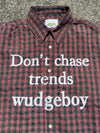 WB classic check shirt 