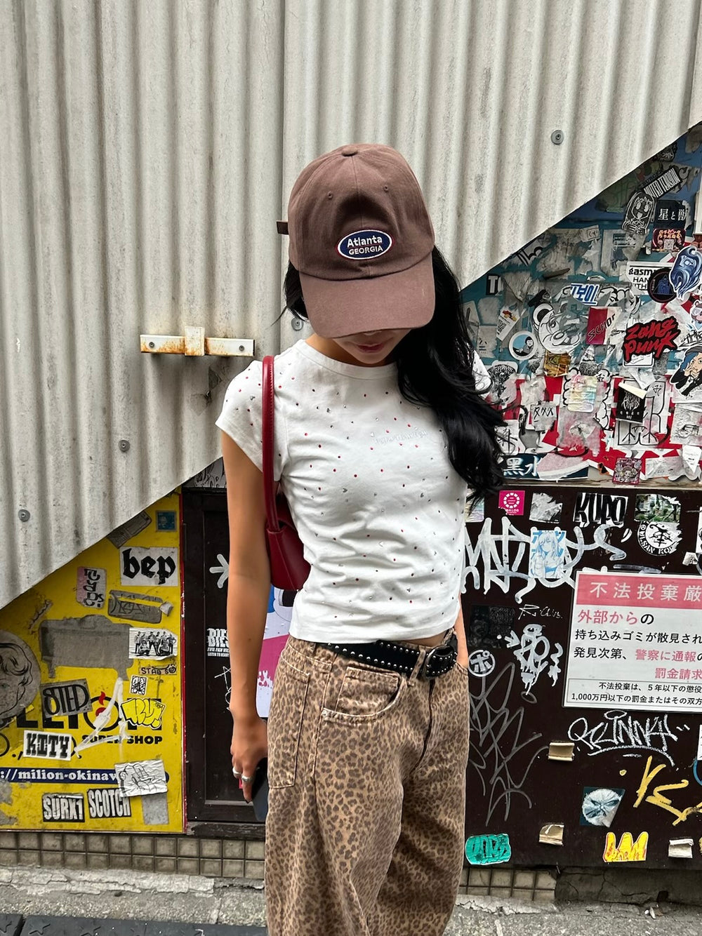 トップス HTH glitter cropped tee glitter cropped tee – YZ