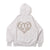 heart logo hoodie