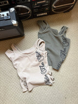 WAIST BELT LAYERED TOPS