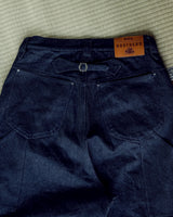 Wide baggy painter denim pants