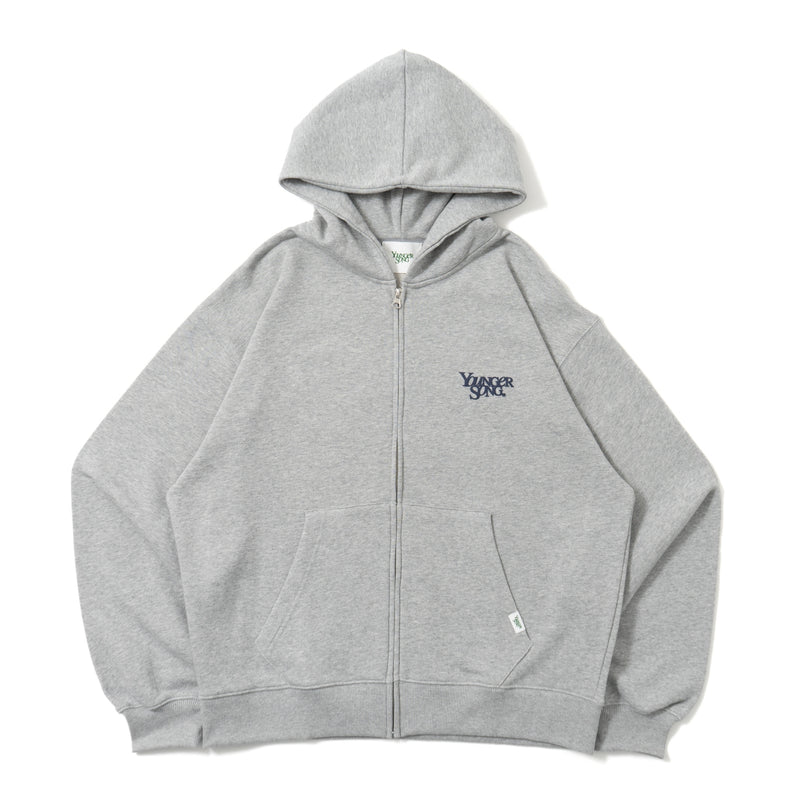 universal logo classic zip hoodie