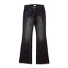 lowrise flare denim