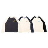 star logo raglan ls tee