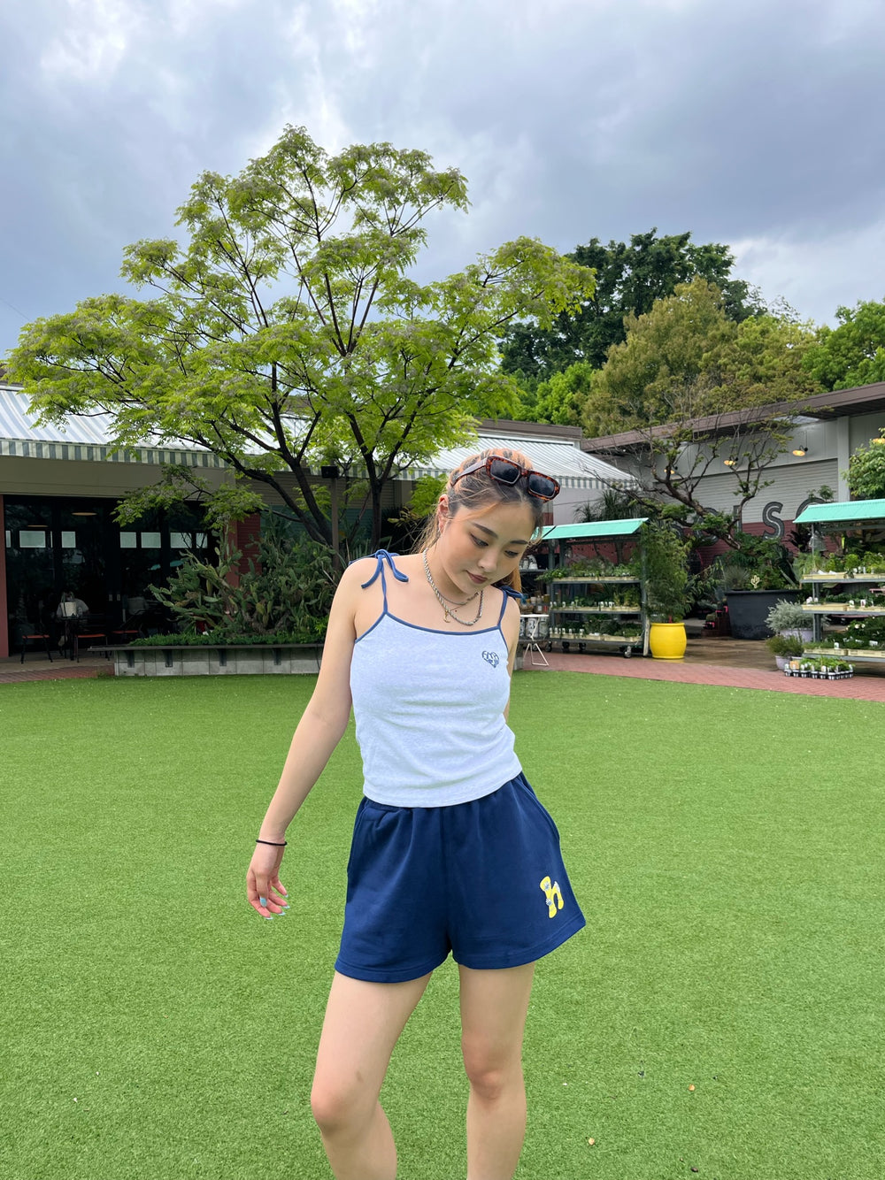 HTH ribbon camisole リボンキャミソール ピンク ribbon camisole – YZ