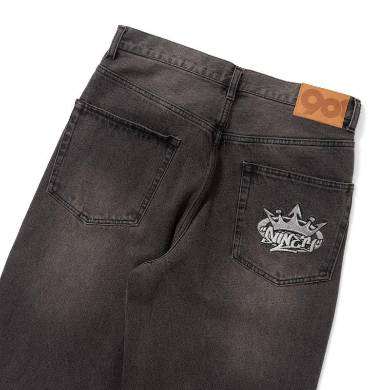 King Logo Vintage Tapered Pants
