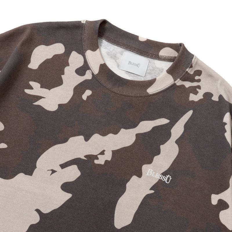 BU 위장 패턴 S/S 티 