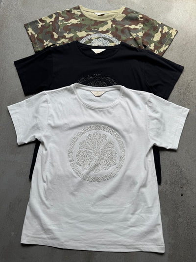 ABUKU Family Crest Rhinestone Tee 