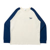 universal logo raglan ls tee