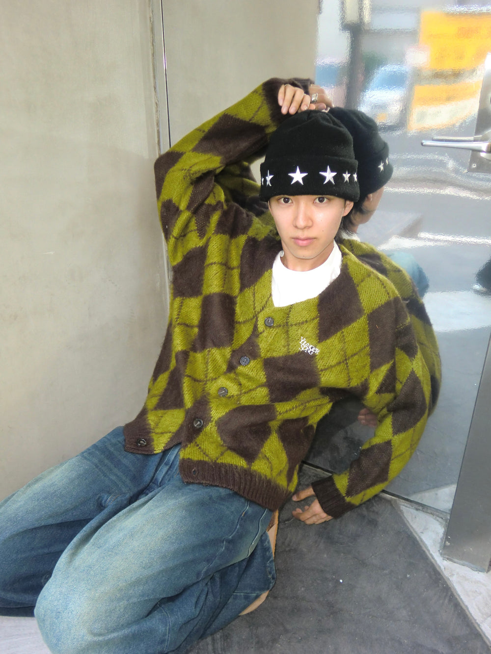 Assortment shaggy cardigan – YZ