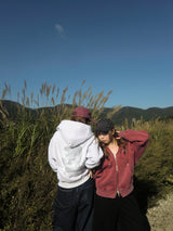 CMT ruler rhinestone zip hoodie 