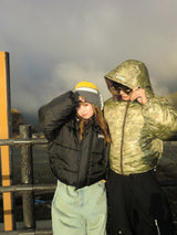 Reversible puffer jacket