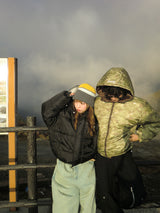 Reversible puffer jacket