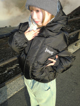 Reversible puffer jacket