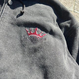 King Logo Vintage Hooded Work Jacket