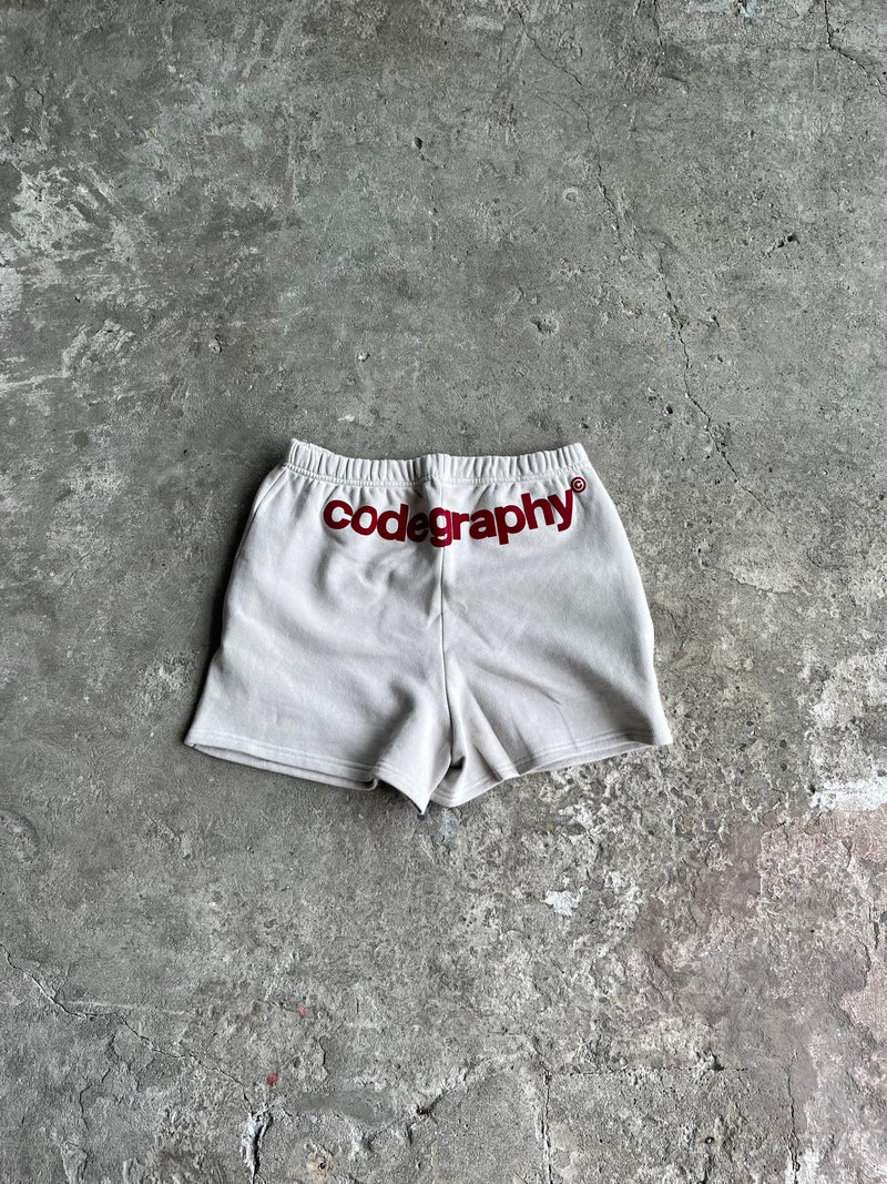 HTH × codegraphy hip logo shorts