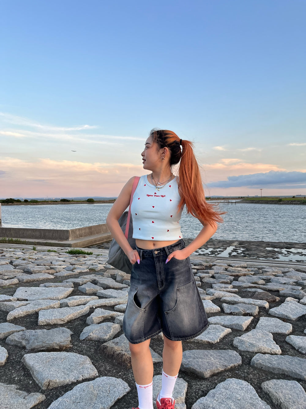 トップス Etrarium hearthul sweat トップス Etrarium hearthul sweat Emerald Green Boxy Terry