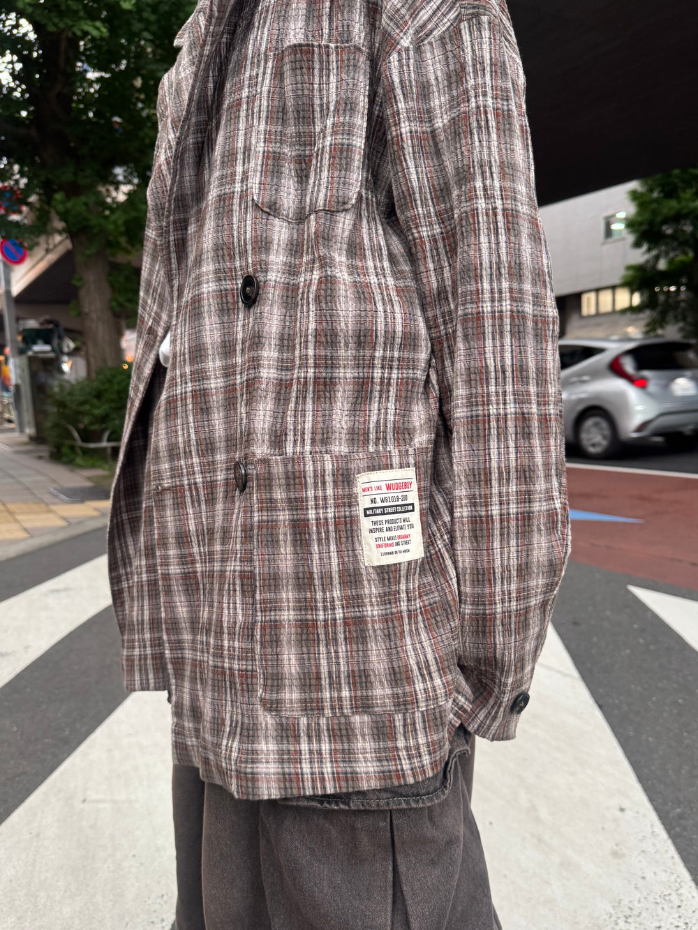 BOSCH チェック柄 テーラードジャケット 美品 ZARA チェック柄 オーバー テーラードジャケット M L