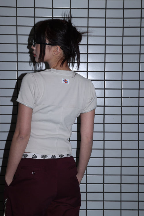 HTH×Dickies Ladies Rib cut sew