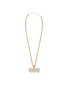 Triple Dollar Sign Necklace 
