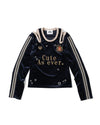 VARSITY VELOUR TOP