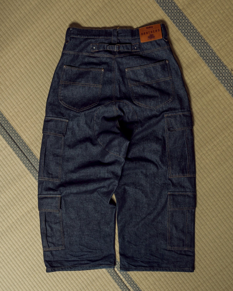 Assortment cargo denim pants