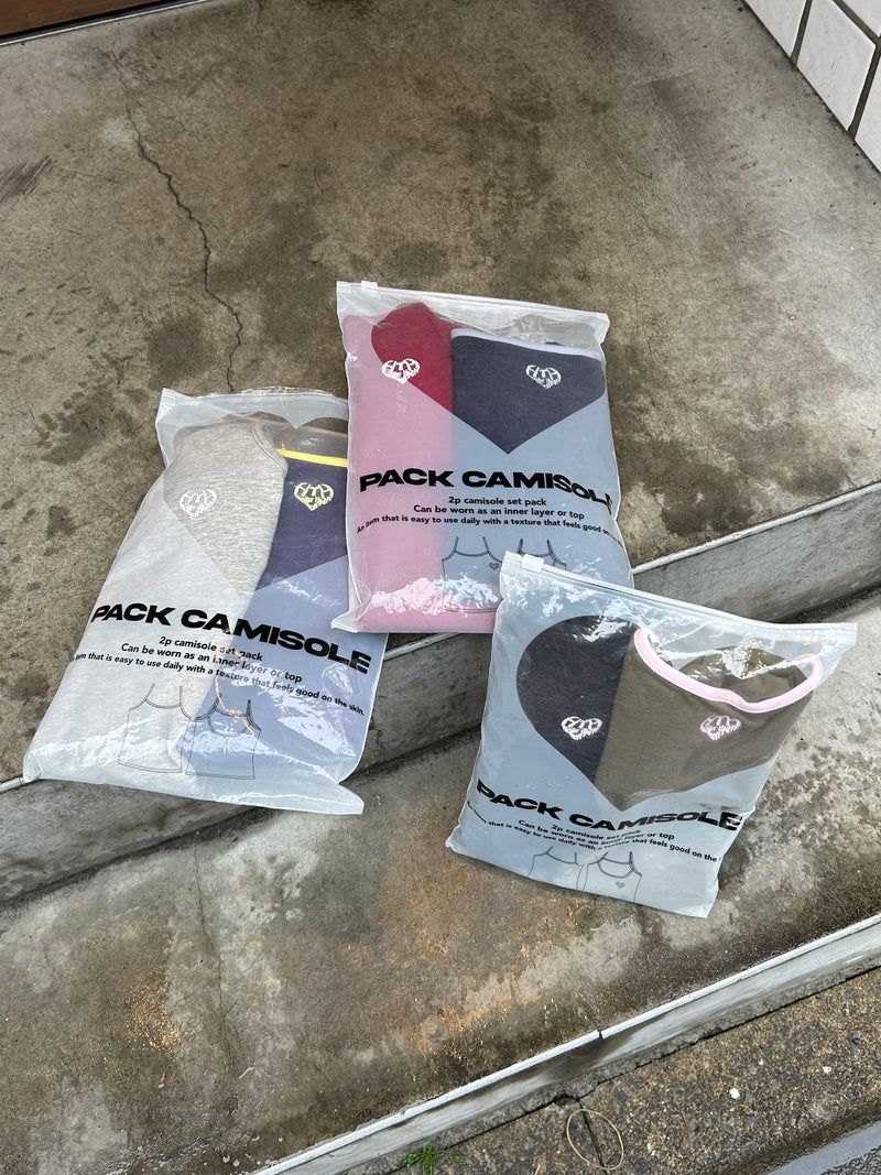 cup camisole 2p