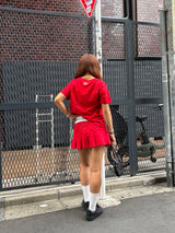 GLITTER PLEATED SKIRT 