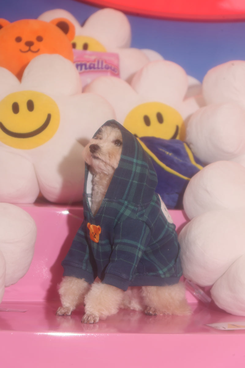 wiggle wiggle × HTH heart logo hoodie (for pets) 