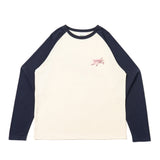 star logo raglan ls tee