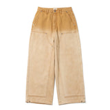 gradation double knee denim