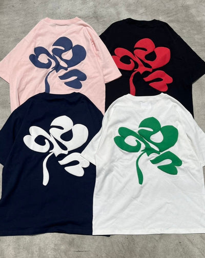 Clover logo foaming ss tee