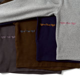 H heart check pattern long Tee