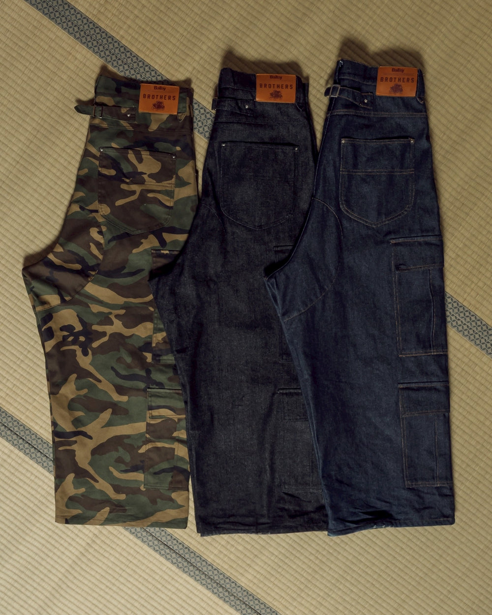 Assortment cargo denim pants – YZ