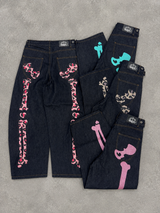 Bone Heart 牛仔褲 