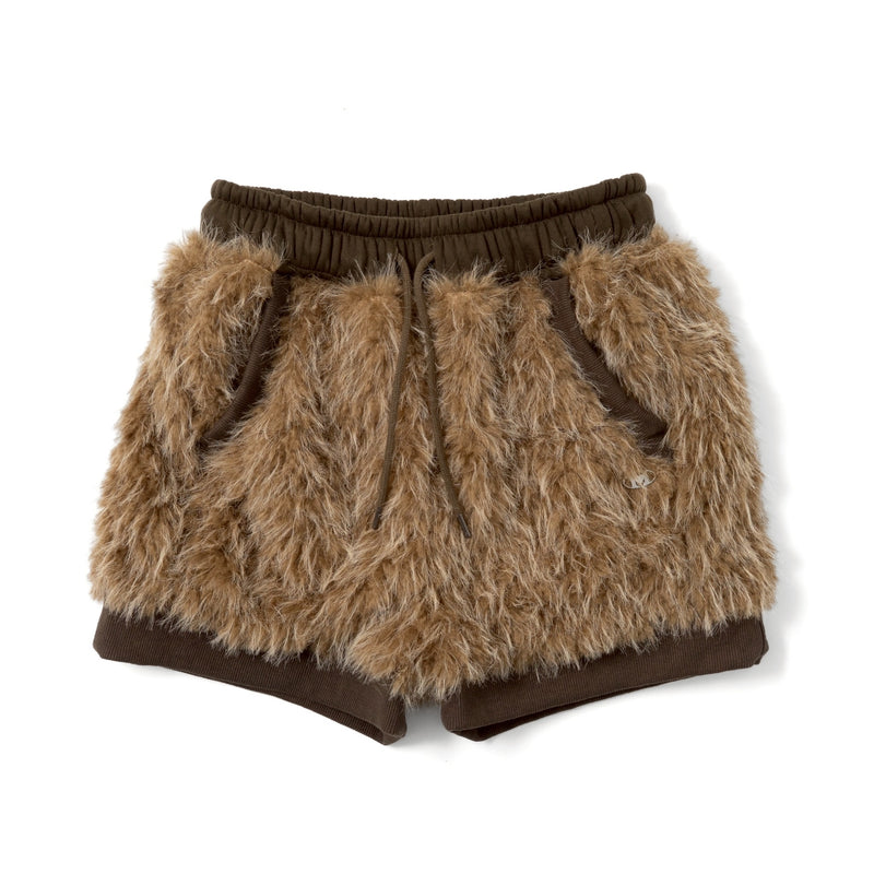 パンツ Eaphi FLUFFY SHORT PANTS volume fur short pants – YZ