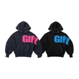 Girl Logo Pullover Hoodie