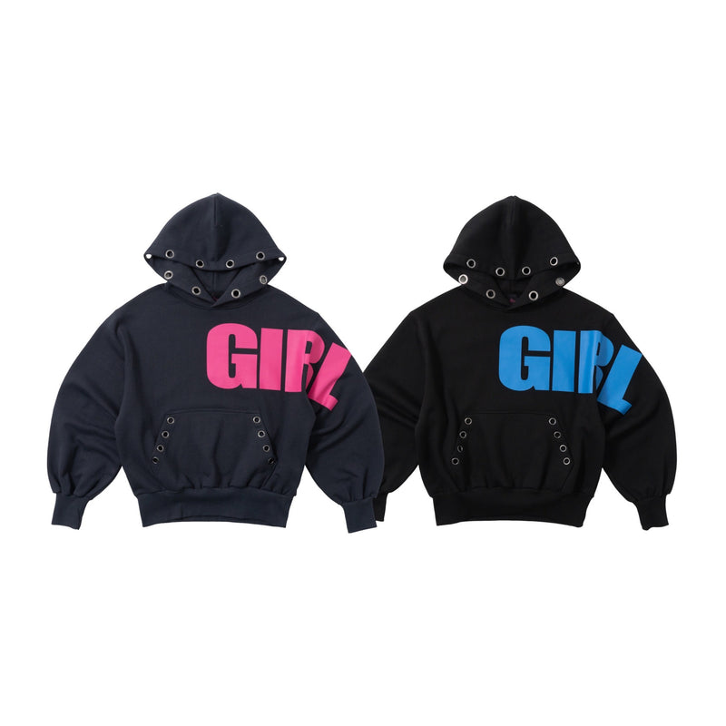 トップス 9090 girl Girl Logo Pullover Hoodie Girl Logo Pullover Hoodie – YZ