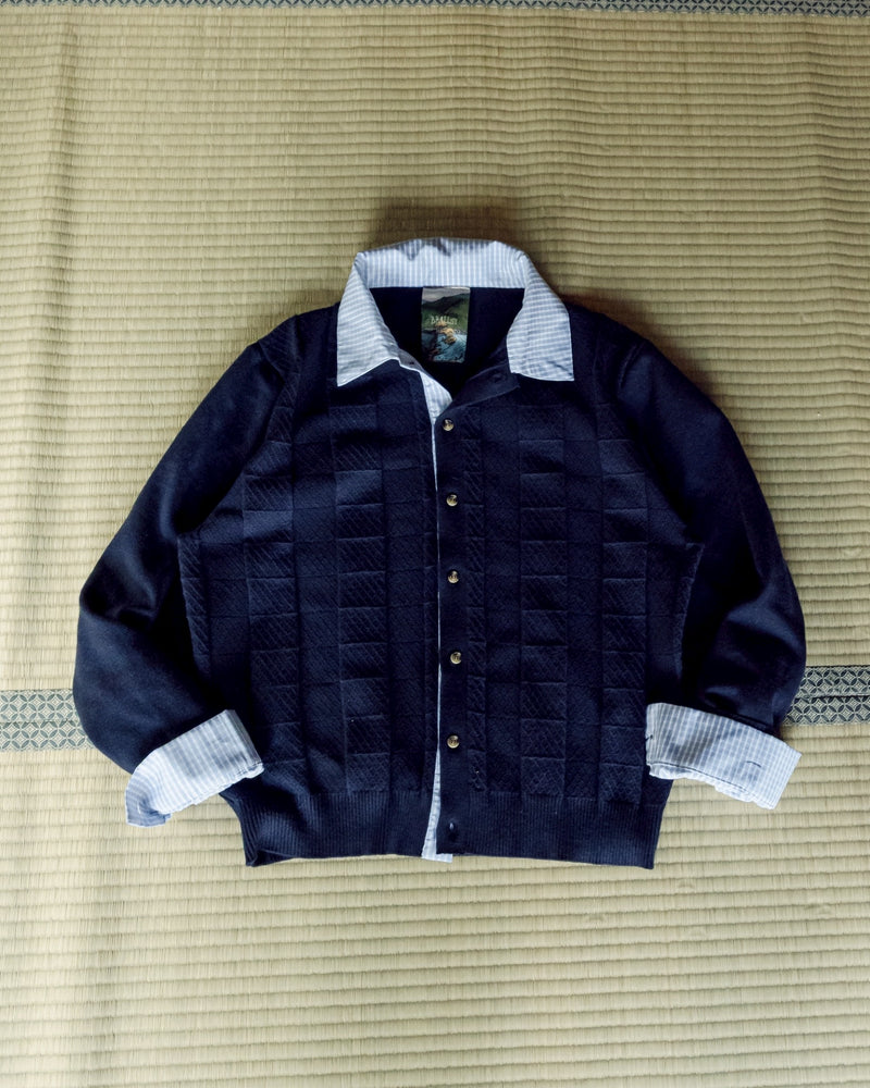 Shirt  docking shirt cardigan