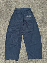 Stripe balloon pants