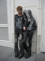 카오스 워시드 써멀 L/S 티 