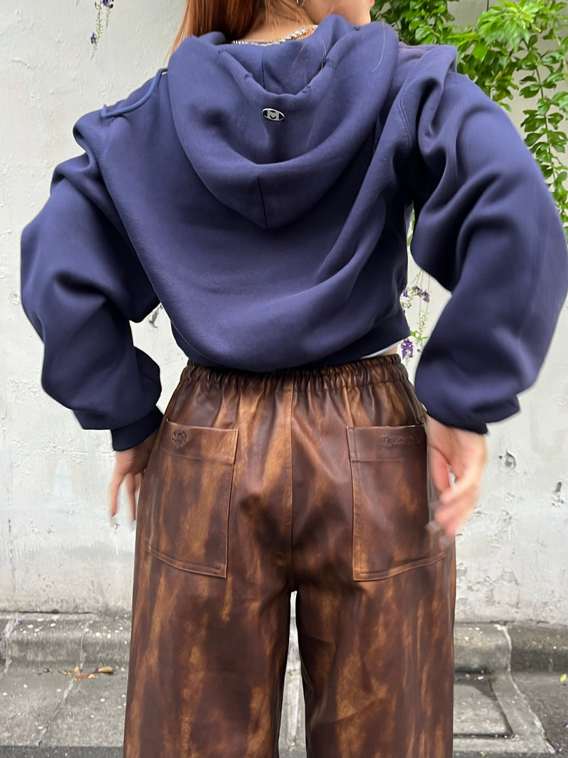 Vintage Faux Leather Pants