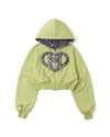H HEART REVERSIBLE ZIP HOODIE 