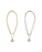 90 Sexy Logo Layered Necklace