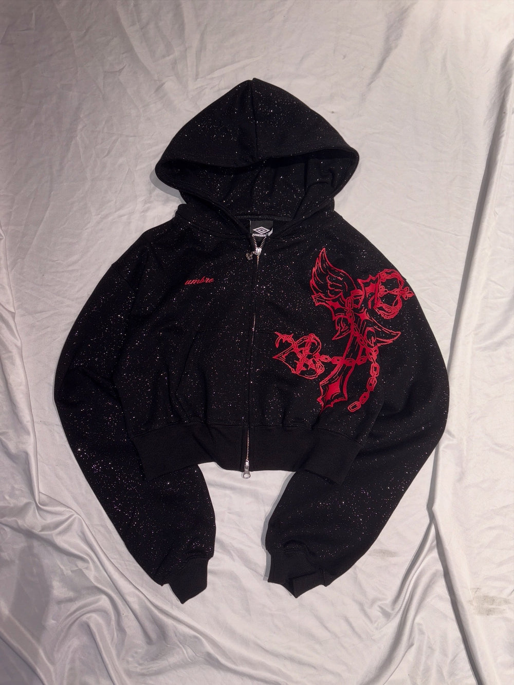 トップス 90LogoOriginalCroppedHoodie (9090girl) 90 Logo Original Hoodie (9090 girl)（発送予定：2024年11月