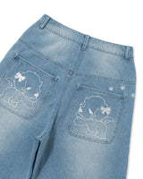 twin puppies buggy jorts