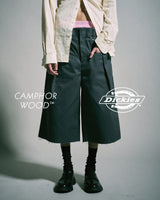 [Dickies®︎ × CAMPHORWOOD] LAYERED BOXER CUT-OFF WIDE CHINO SHORTS 