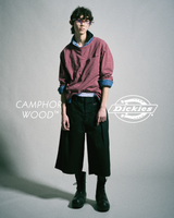 [Dickies®︎ × CAMPHORWOOD] LAYERED BOXER CUT-OFF WIDE CHINO SHORTS 