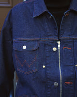 【 CamphorWood × Wrangler 】custom 2way trucker denim jacket 124MJ×24MJZ